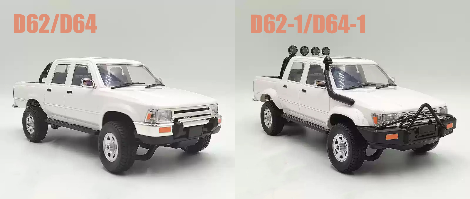 WPL D62 1/16 RWD Brushed RC Car